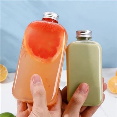 Plastična ravna boca za piće